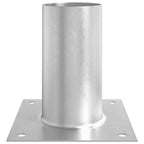 Ancora rotonda per terreno 4 pcs Argento 15 x 15 x 15 cm