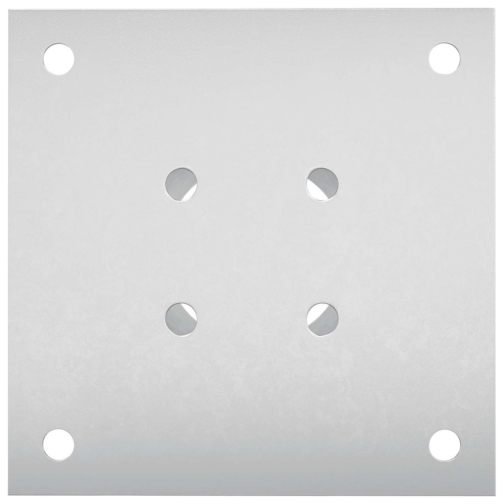 Ancora rotonda per terreno 4 pcs Argento 15 x 15 x 15 cm