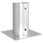 Ancora rotonda per terreno 12 pcs Argento 15 x 15 x 15 cm