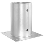 Ancora rotonda per terreno 12 pcs Argento 15 x 15 x 15 cm
