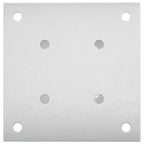 Ancora rotonda per terreno 12 pcs Argento 15 x 15 x 15 cm