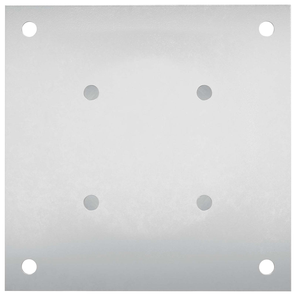Ancora rotonda per terreno 4 pcs Argento 18 x 18 x15 cm Metallo