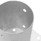 Ancora rotonda per terreno 12 pcs Argento 18 x 18 x15 cm