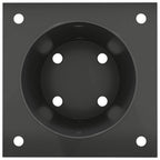 Ancora rotonda per terreno 4 pcs Antracite 15 x 15 x 15 cm