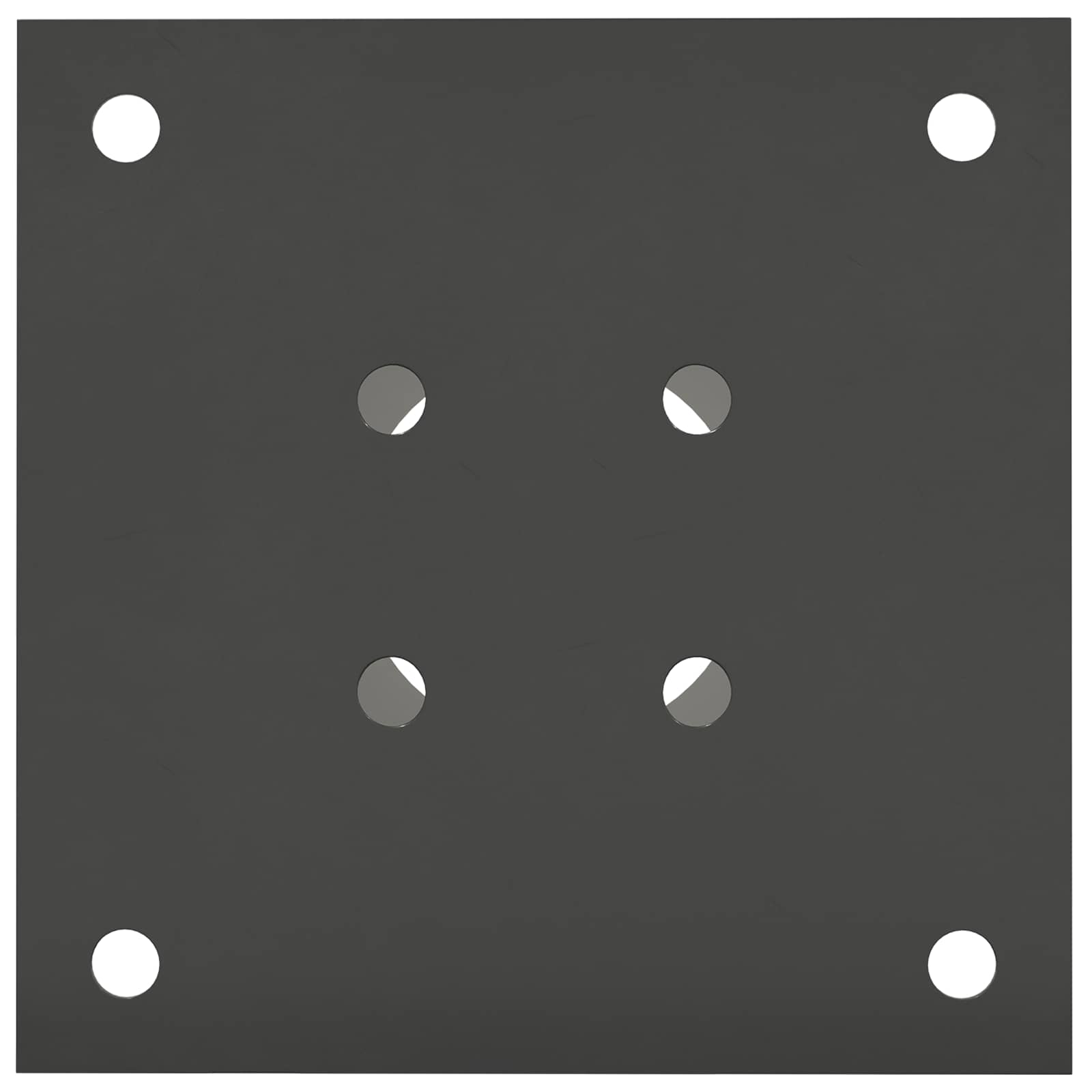 Ancora rotonda per terreno 4 pcs Antracite 15 x 15 x 15 cm