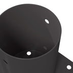 Ancora rotonda per terreno 12 pcs Antracite 15 x 15 x 15 cm