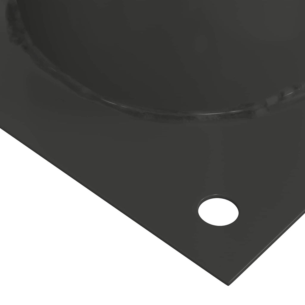 Ancora rotonda per terreno 12 pcs Antracite 15 x 15 x 15 cm