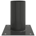 Ancora rotonda per terreno 12 pcs Antracite 15 x 15 x 15 cm