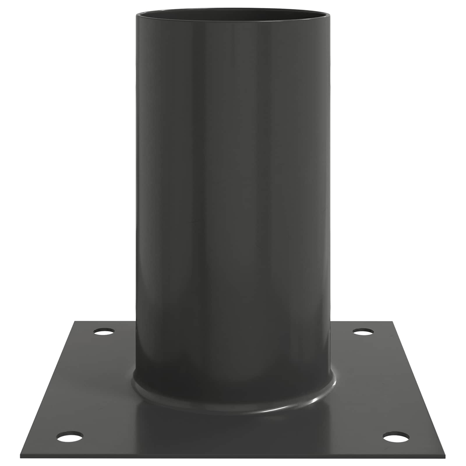 Ancora rotonda per terreno 12 pcs Antracite 15 x 15 x 15 cm