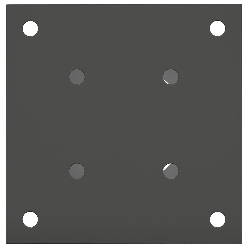 Ancora rotonda per terreno 4 pcs Antracite 15 x 15 x 15 cm