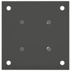 Ancora rotonda per terreno 4 pcs Antracite 15 x 15 x 15 cm