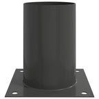 Ancora rotonda per terreno 12 pcs Antracite 15 x 15 x 15 cm