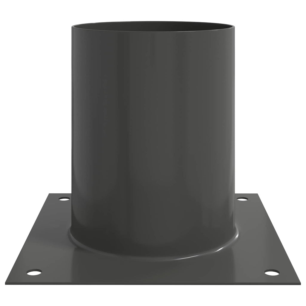 Ancora rotonda per terreno 4 pcs Antracite 18 x 18 x15 cm
