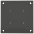 Ancora rotonda per terreno 12 pcs Antracite 18 x 18 x15 cm
