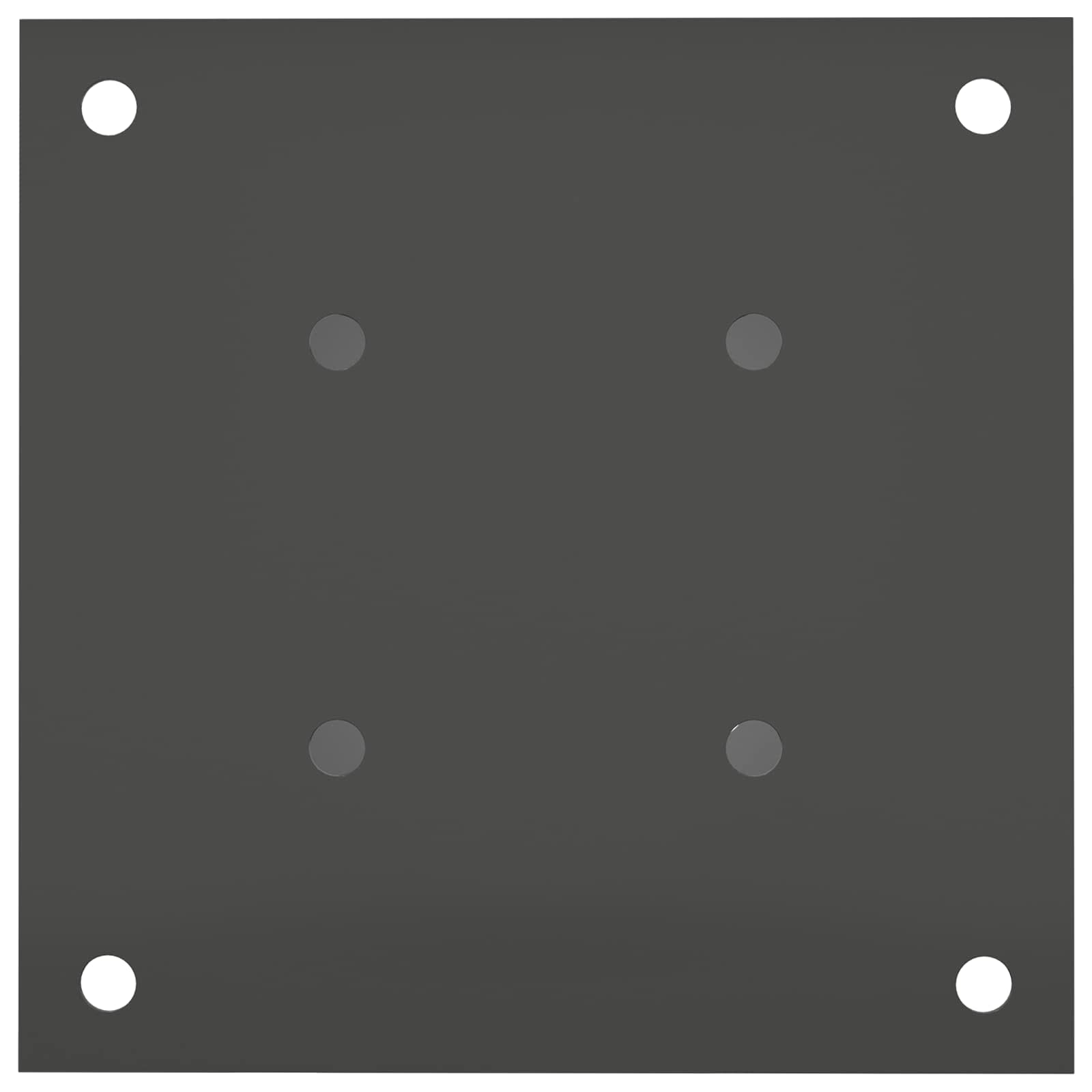 Ancora rotonda per terreno 12 pcs Antracite 18 x 18 x15 cm