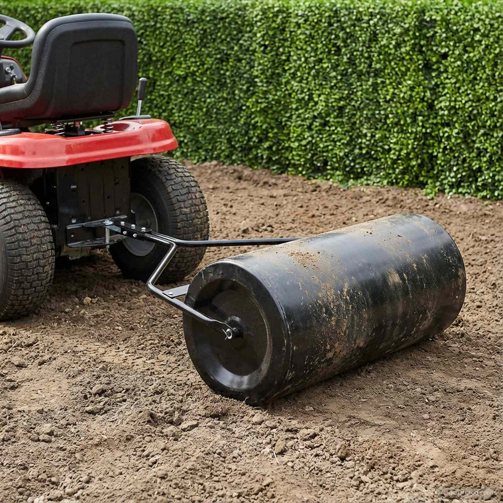 Rullo per Giardino Nero 120 x 99 cm Ferro
