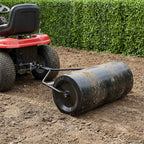 Rullo per Giardino Nero 120 x 99 cm Ferro