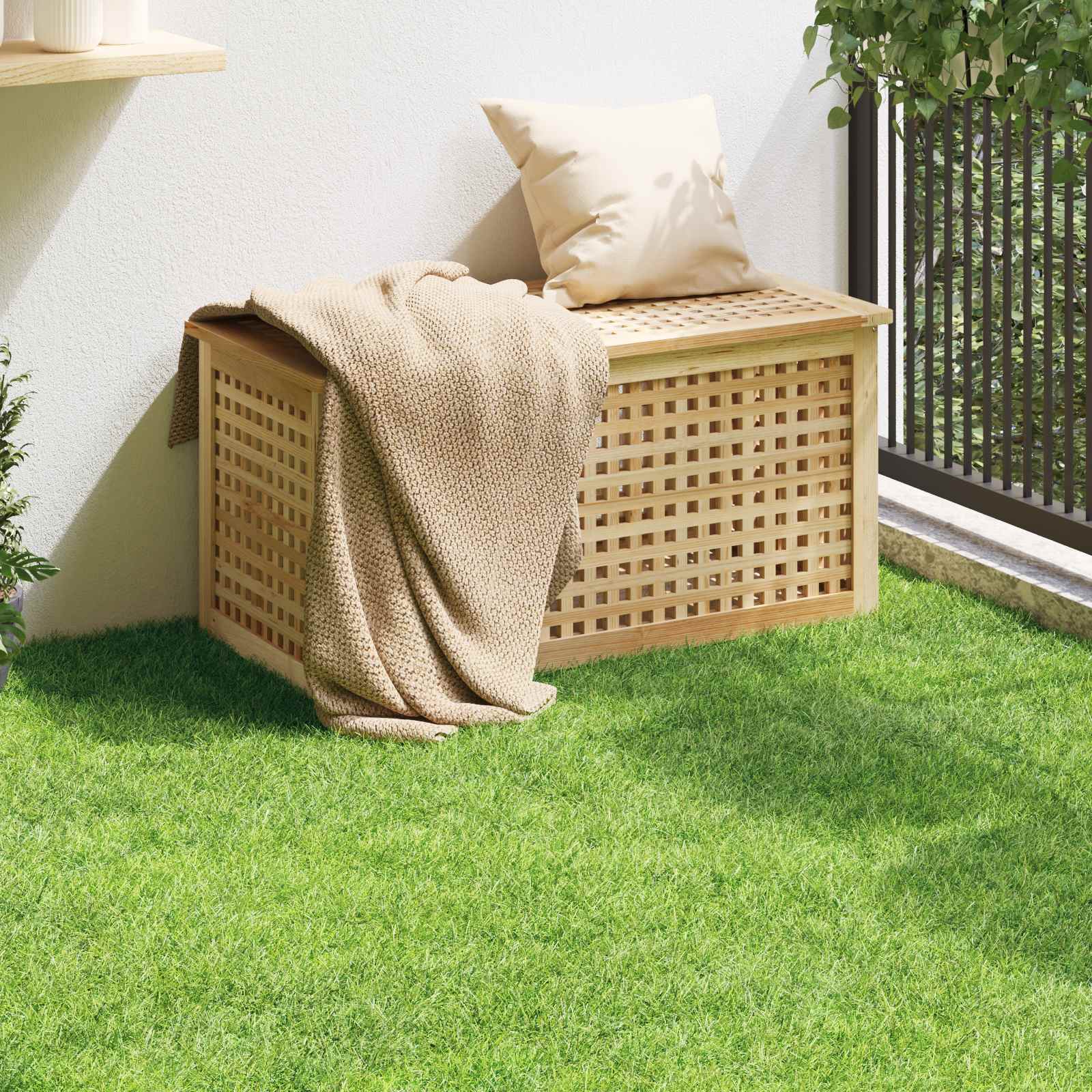 Erba artificiale Verde 1 x 8 m, 50 mm PP e PE