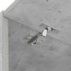 Mobiletto per lavatrice Calcestruzzo 67,5 x 68 x 200 cm