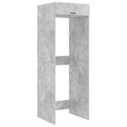 Mobiletto per lavatrice Calcestruzzo 67,5 x 68 x 200 cm