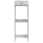 Mobiletto per lavatrice Calcestruzzo 67,5 x 68 x 200 cm