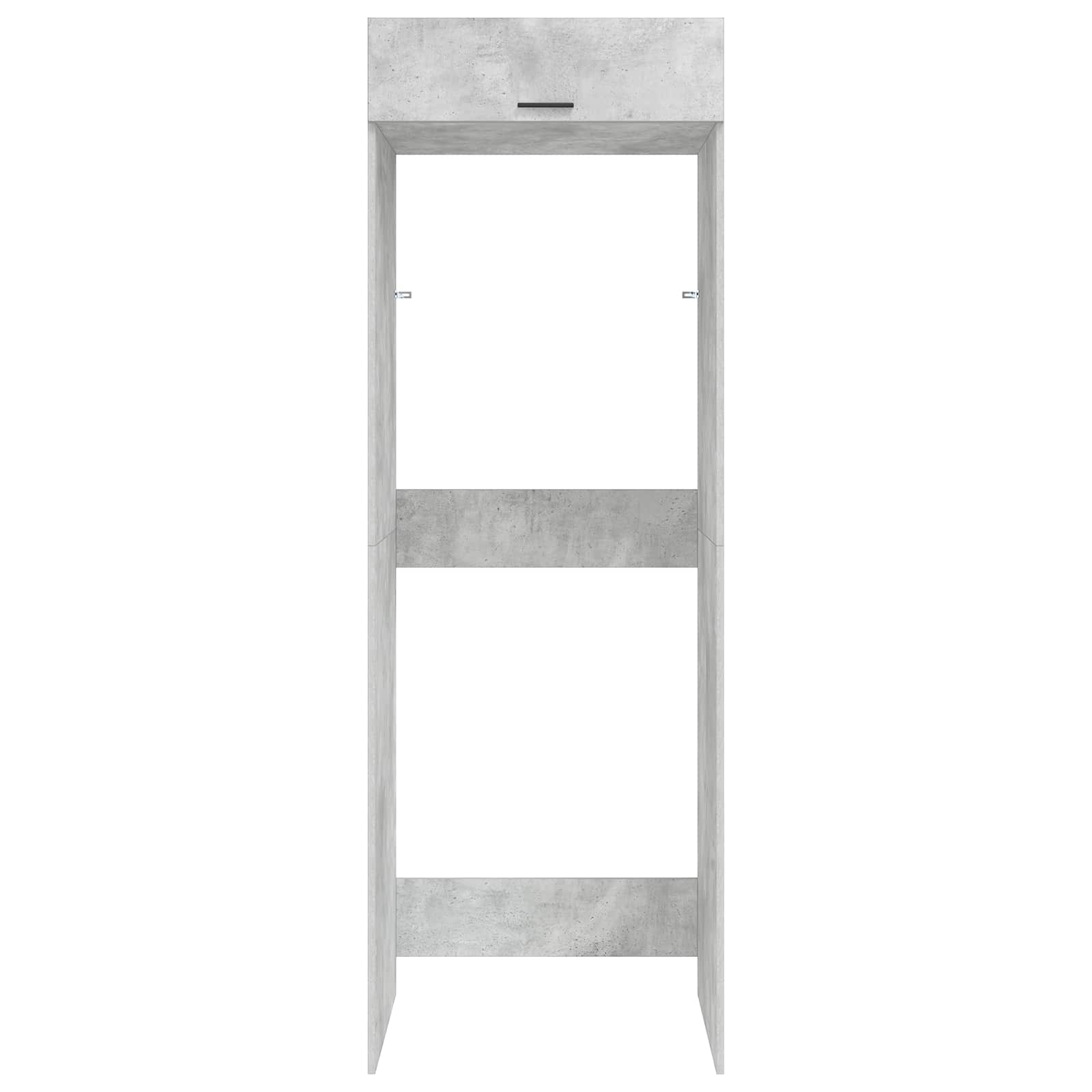 Mobiletto per lavatrice Calcestruzzo 67,5 x 68 x 200 cm