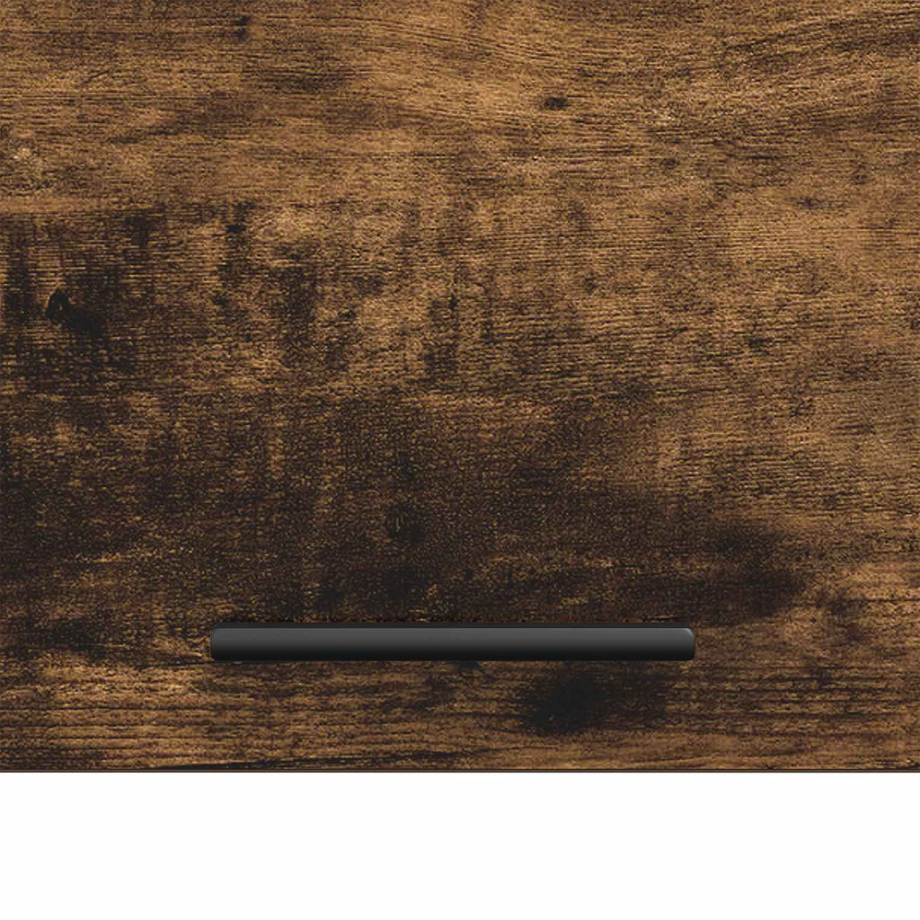 Mobiletto per lavatrice Rovere fumé 67,5 x 68 x 200 cm