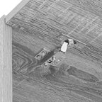 Mobiletto per lavatrice Grigio Sonoma 67,5 x 68 x 200 cm