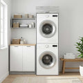 Mobiletto per lavatrice Grigio Sonoma 67,5 x 68 x 200 cm
