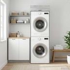 Mobiletto per lavatrice Grigio Sonoma 67,5 x 68 x 200 cm