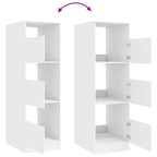Mobile da lavanderia con archiviazione Bianco Legno multistrato