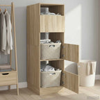 Mobile da lavanderia Sonoma 50 x 68 x 162 cm Legno multistrato