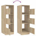 Mobile da lavanderia Sonoma 50 x 68 x 162 cm Legno multistrato