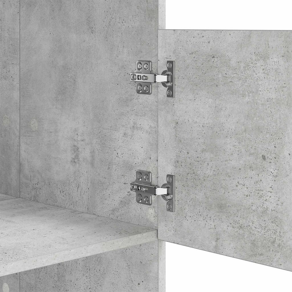 Mobile da lavanderia con porta Calcestruzzo 50 x 68 x 162 cm