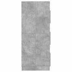 Mobile da lavanderia con porta Calcestruzzo 50 x 68 x 162 cm