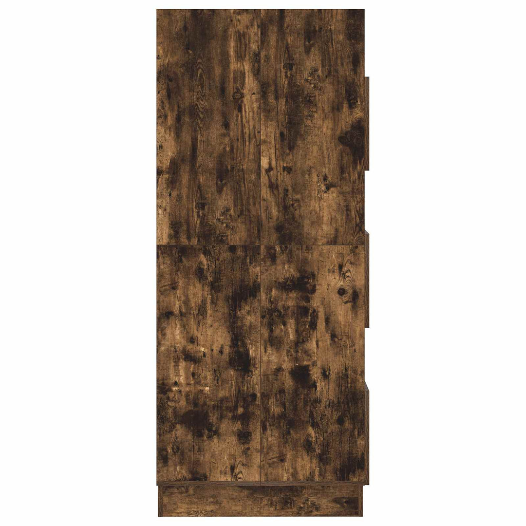 Mobile da lavanderia con porta Rovere fumé 50 x 68 x 162 cm