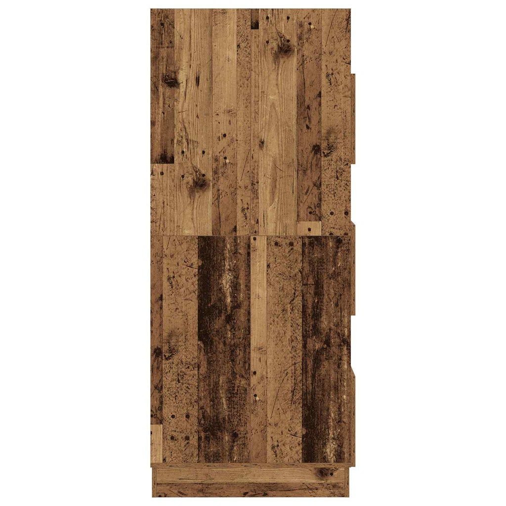Mobile da lavanderia con porta Legno vecchio Legno multistrato