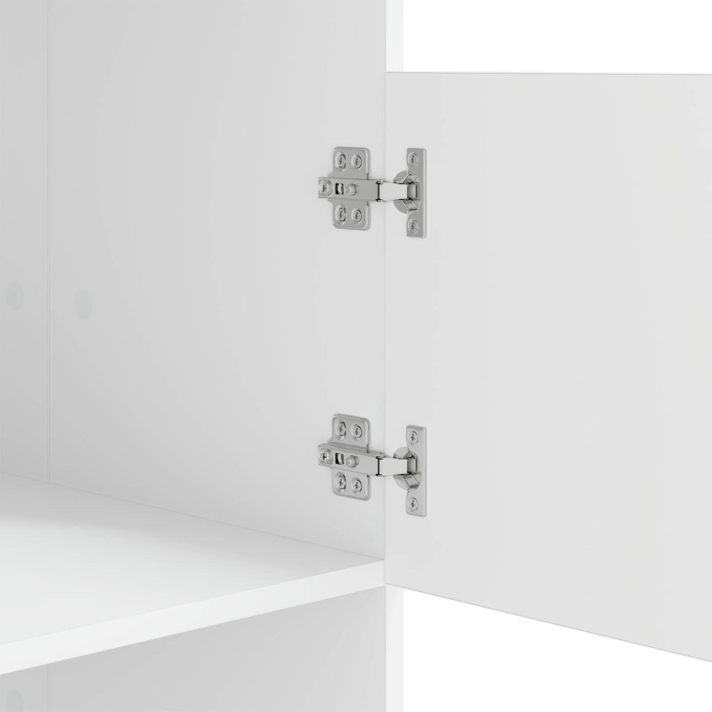 Mobile da lavanderia Bianco 50 x 68 x 102 cm Legno multistrato