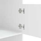 Mobile da lavanderia Bianco 50 x 68 x 102 cm Legno multistrato
