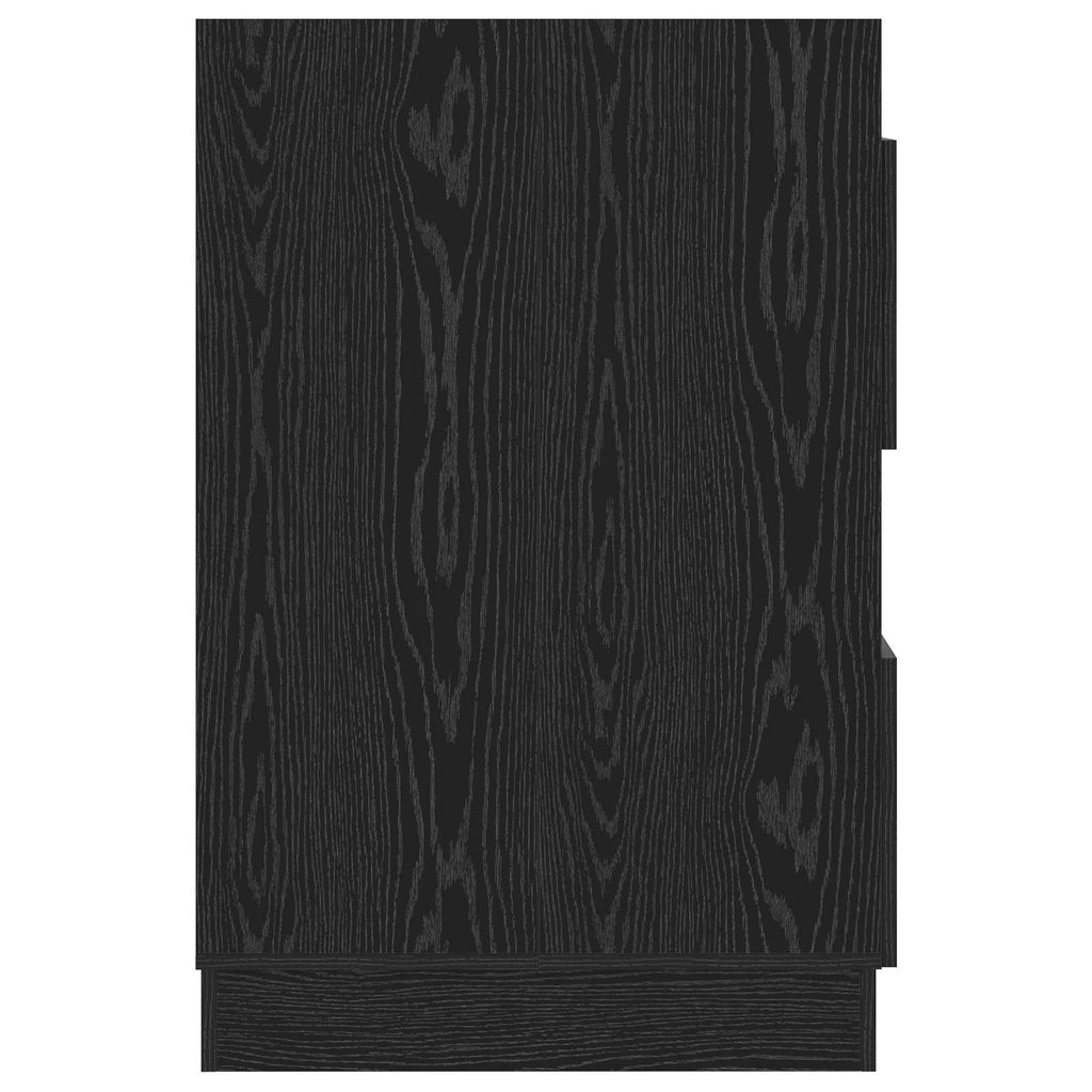 Mobile da lavanderia con porta Rovere Nero 50 x 68 x 102 cm