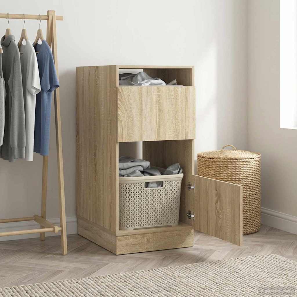 Mobile da lavanderia Sonoma 50 x 68 x 102 cm Legno multistrato