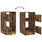 Mobile da lavanderia con porta Rovere fumé Legno multistrato