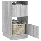 Mobile da lavanderia con porta Grigio Sonoma Legno multistrato
