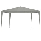 Tenda Party Grigio chiaro 300 x 300 x 255 cm PE e Acciaio