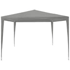 Tenda Party Grigio chiaro 300 x 300 x 255 cm PE e Acciaio