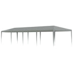 Tenda Party Grigio chiaro 1200 x 300 x 255 cm PE e Acciaio