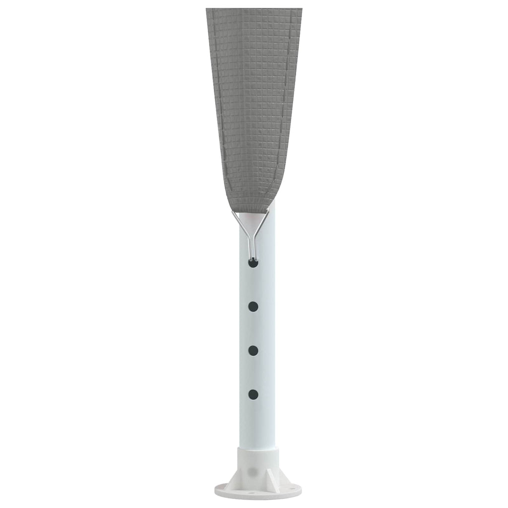 Tenda Party Grigio chiaro 200 x 200 x 240 cm PE e Acciaio