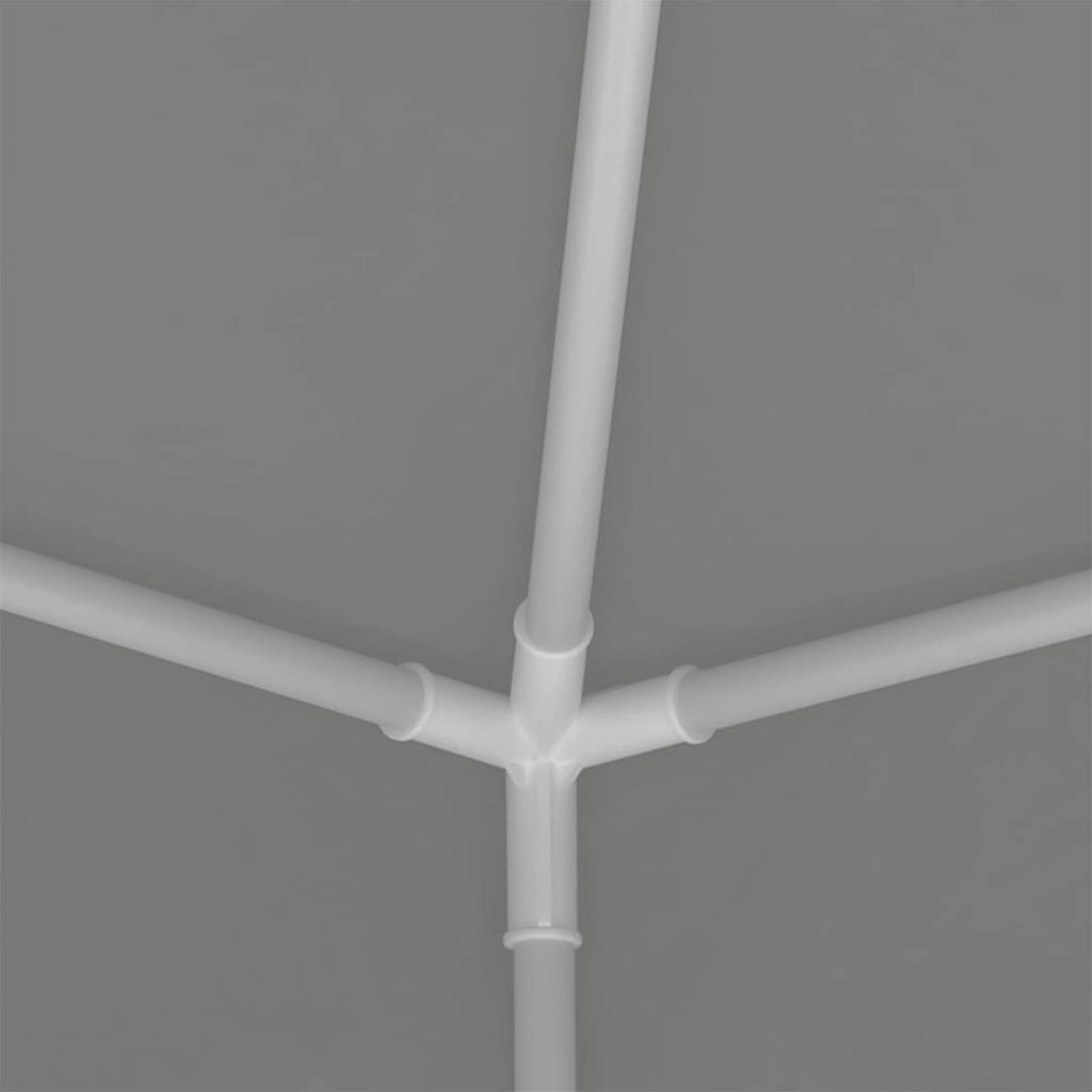 Tenda Party Grigio chiaro 200 x 200 x 240 cm PE e Acciaio