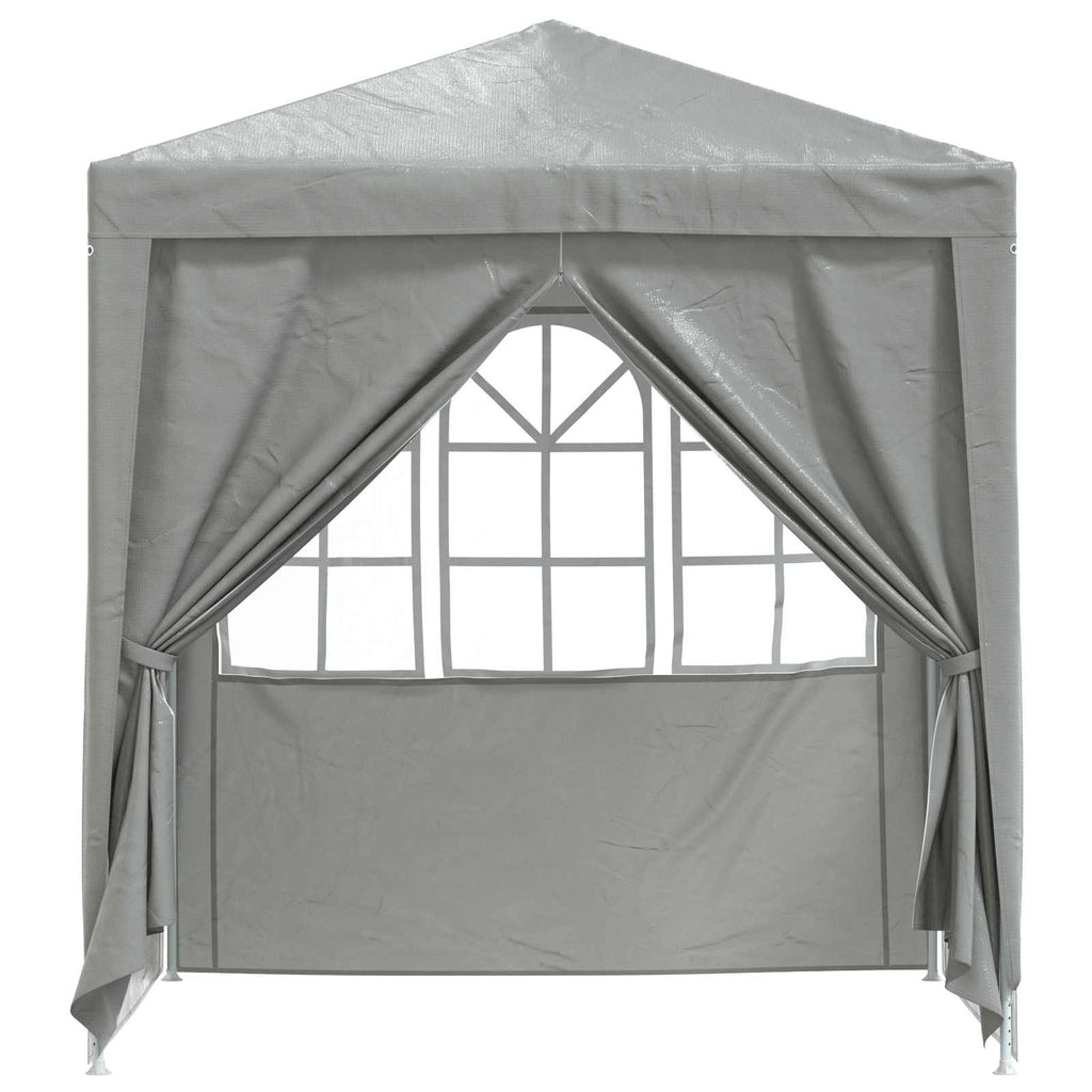 Tenda Party Grigio chiaro 200 x 200 x 240 cm PE e Acciaio