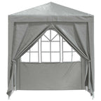 Tenda Party Grigio chiaro 200 x 200 x 240 cm PE e Acciaio